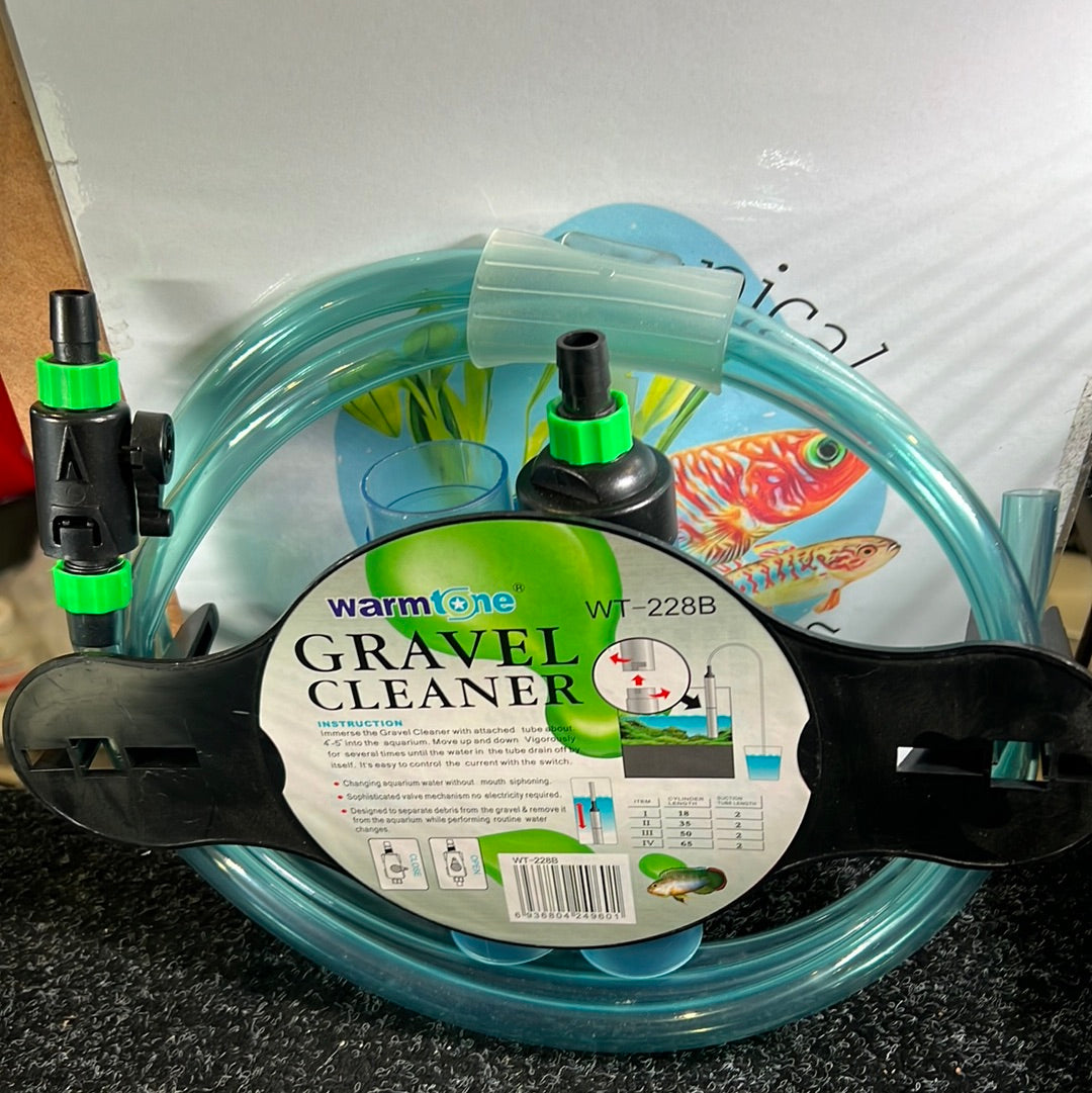 Warm tone Gravel Cleaner with tap