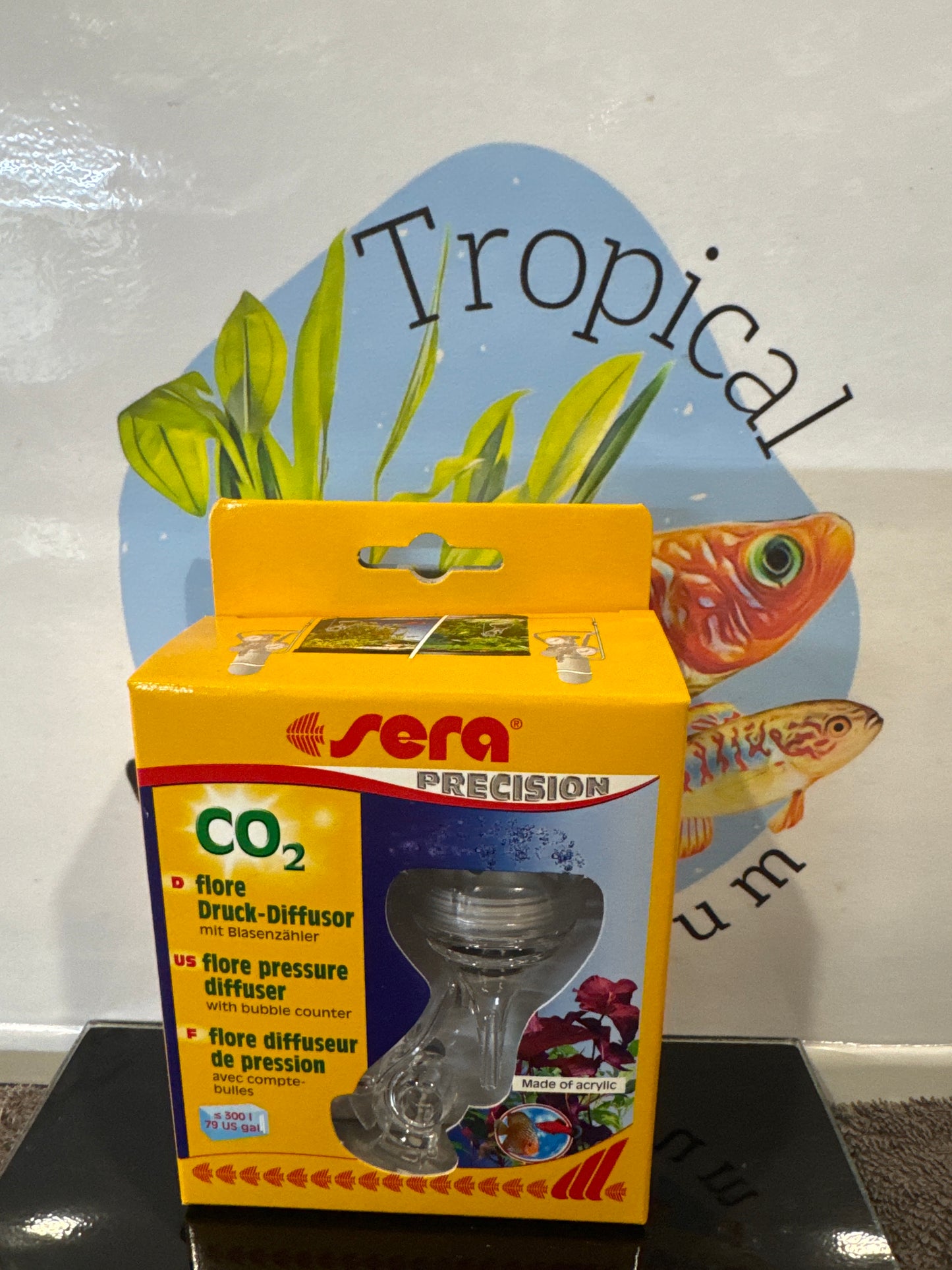 Sera CO2 pressure diffuser