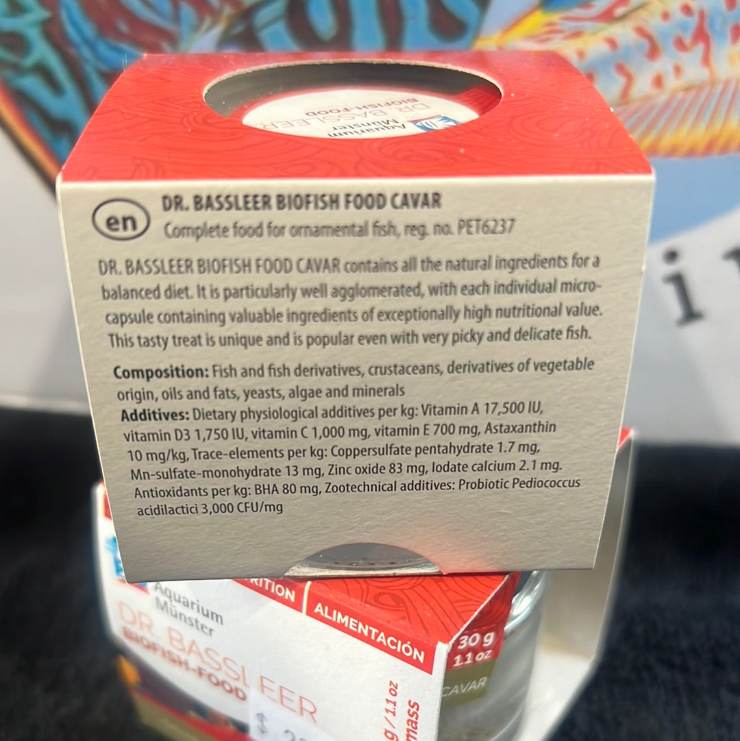 DR. BASSLEER BIOFISH FOOD CAVAR 30g