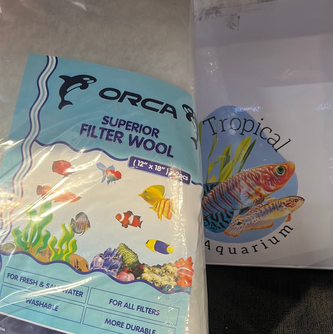 Orca superior filter wool