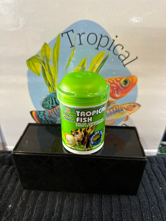 Pro's choice tropical fish spirulina flakes 28.5g