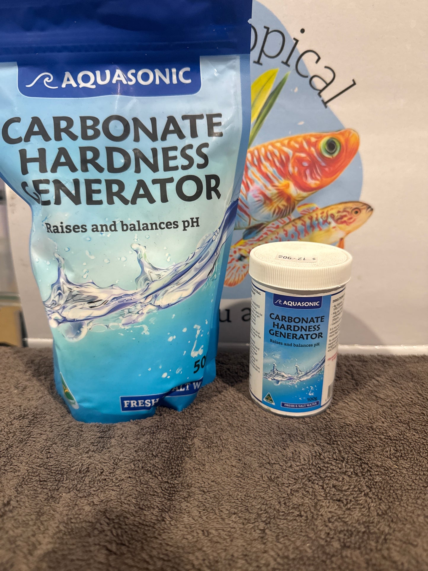 Aquasonic Carbonate Hardness Generator