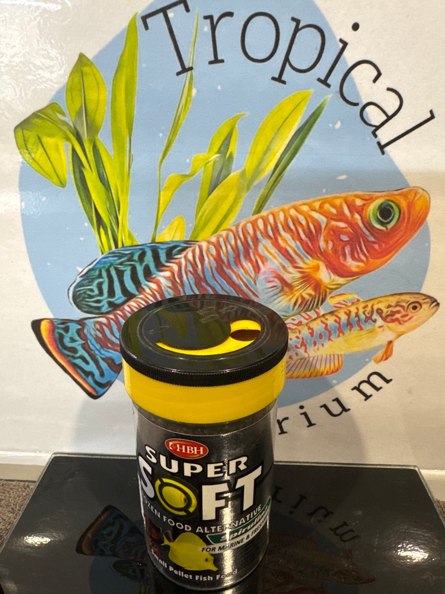 HBH Super Soft Spirulina Small Pellet 100g