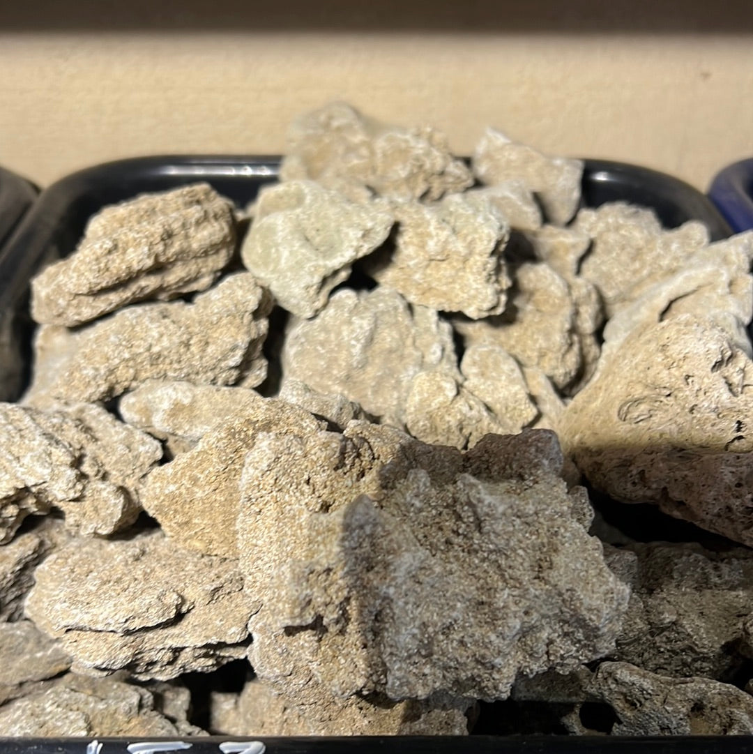 stone and rock sold in 100 gram intervals