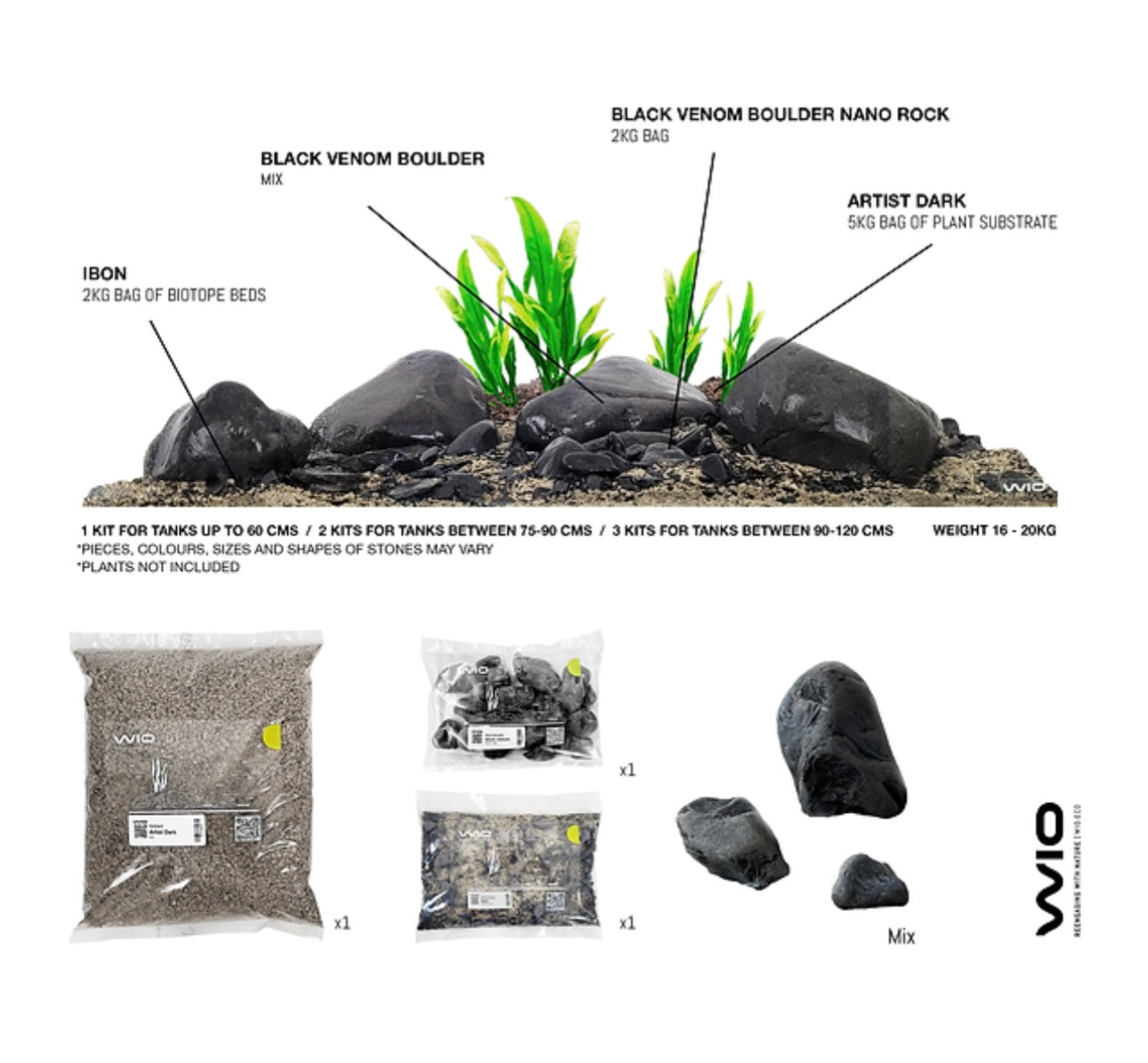 WIO Ibon River Kit (20-25 kg).
