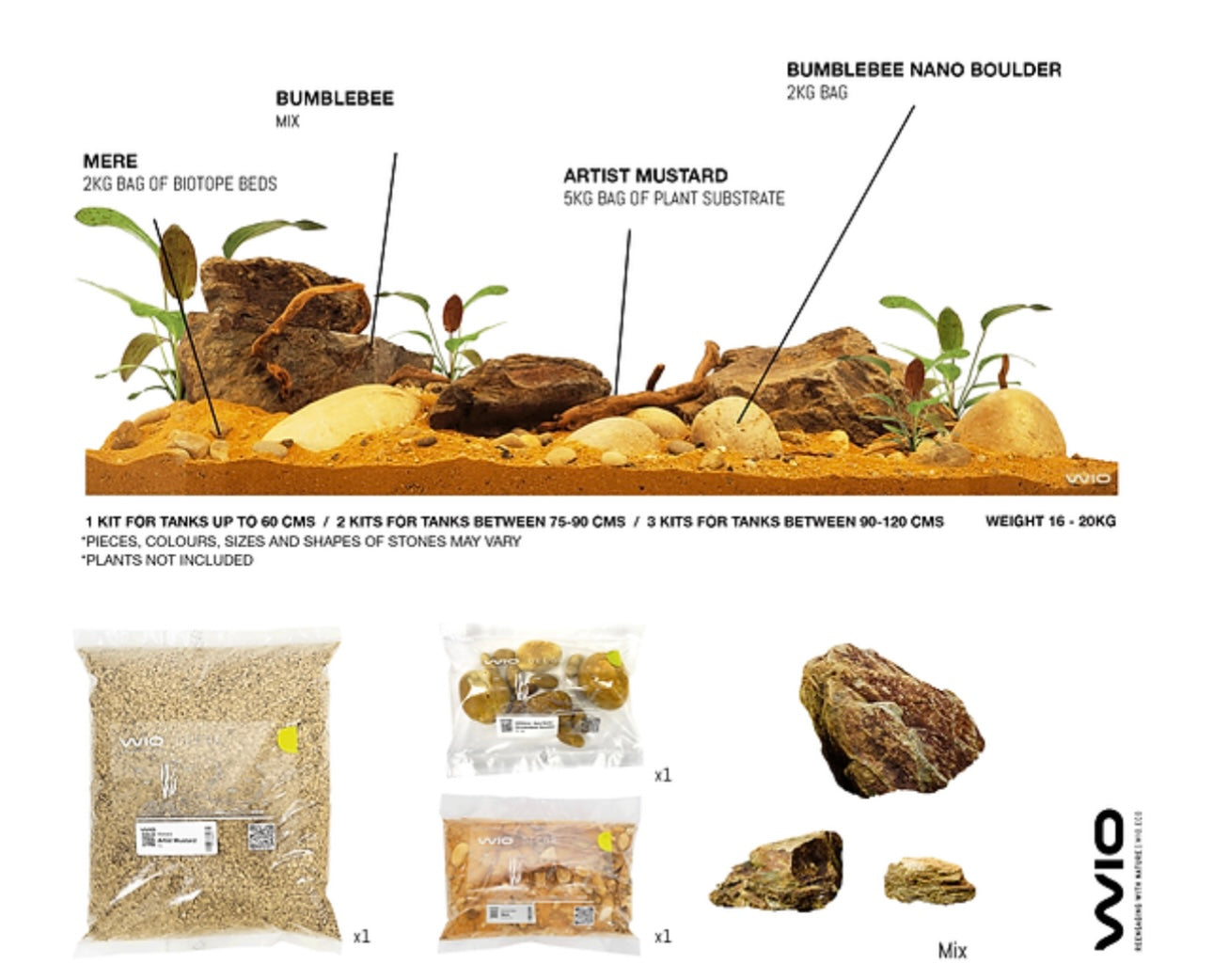 WIO Mere River Kit (20-25 kg).