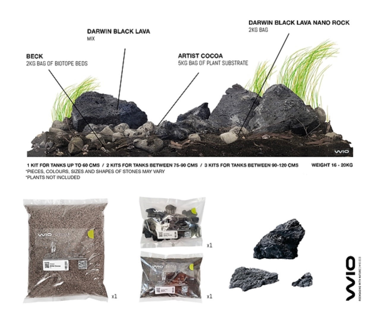WIO Beck River Kit (20-25 kg).