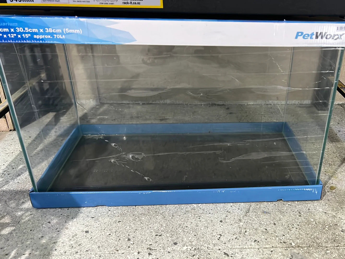 Petworx glass aquariums