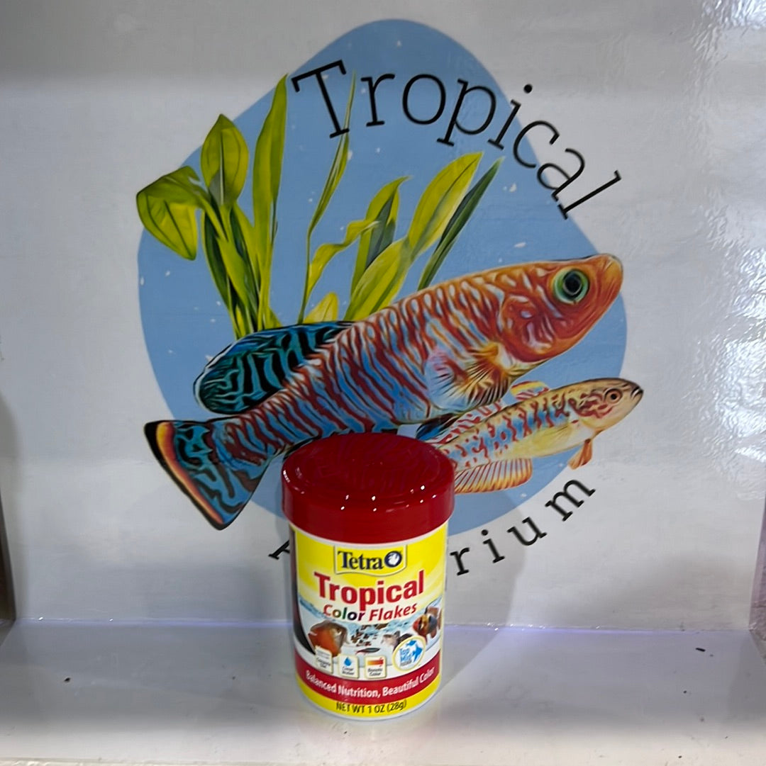 Tetra  Tropical Color Flakes