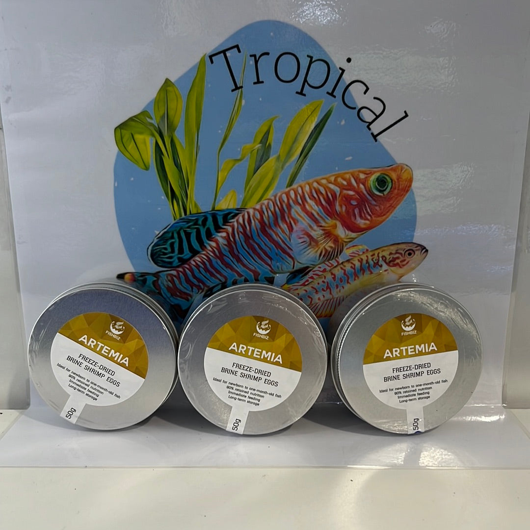 artemia freeze-dried brine shrimp eggs