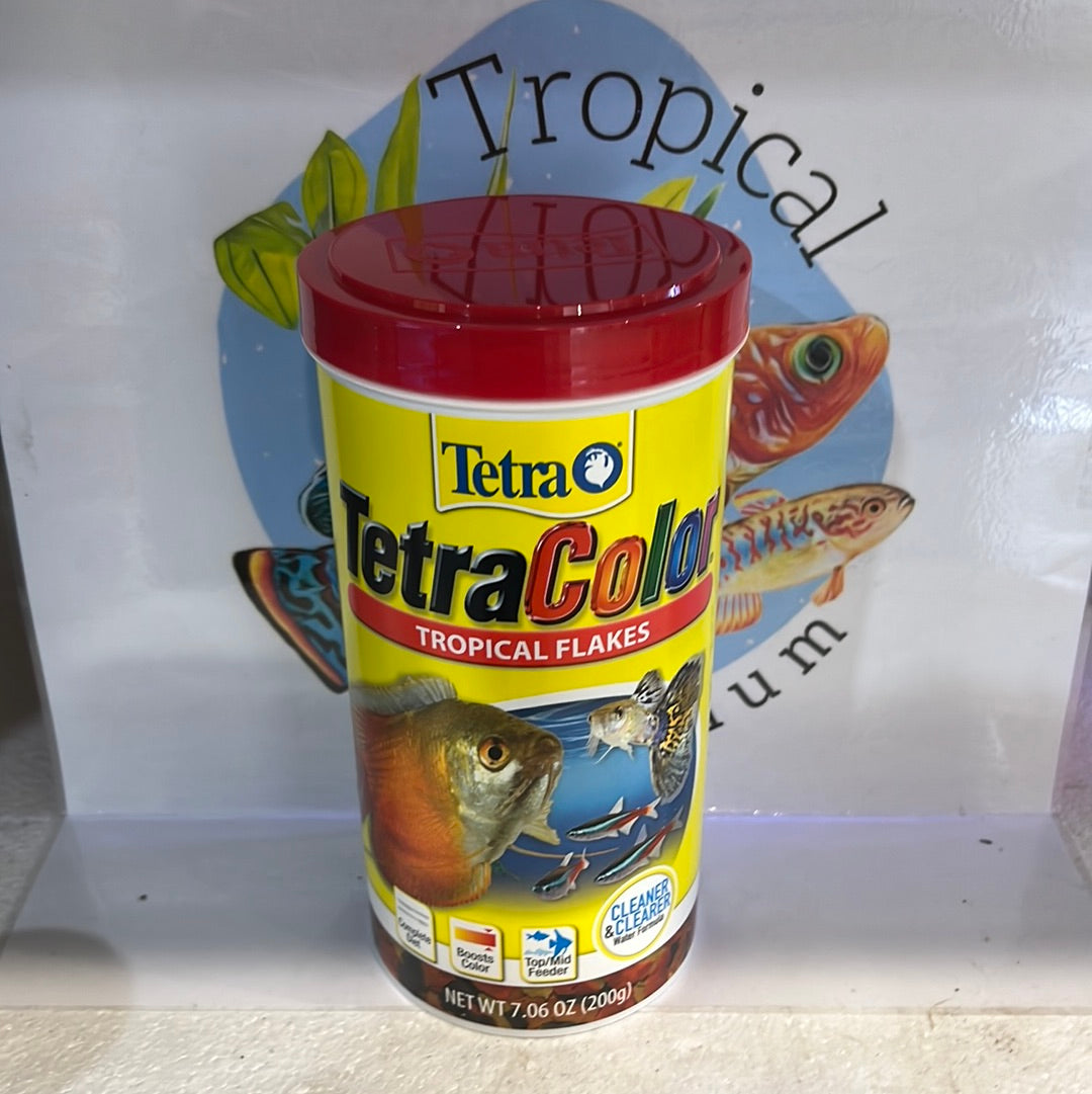 Tetra Tropical Color Flakes