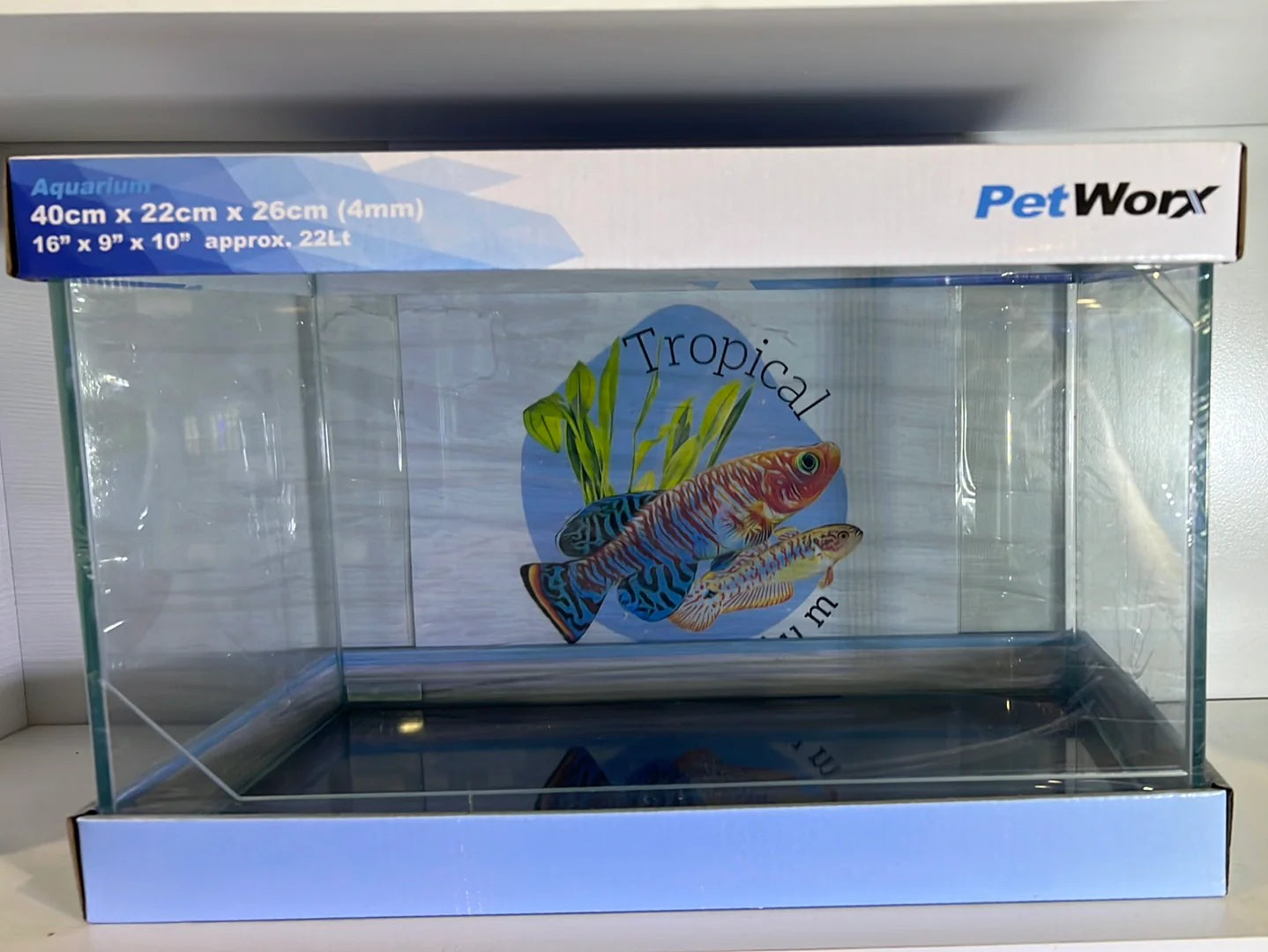 Petworx glass aquariums