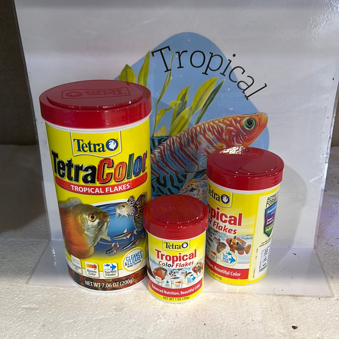 Tetra  Tropical Color Flakes