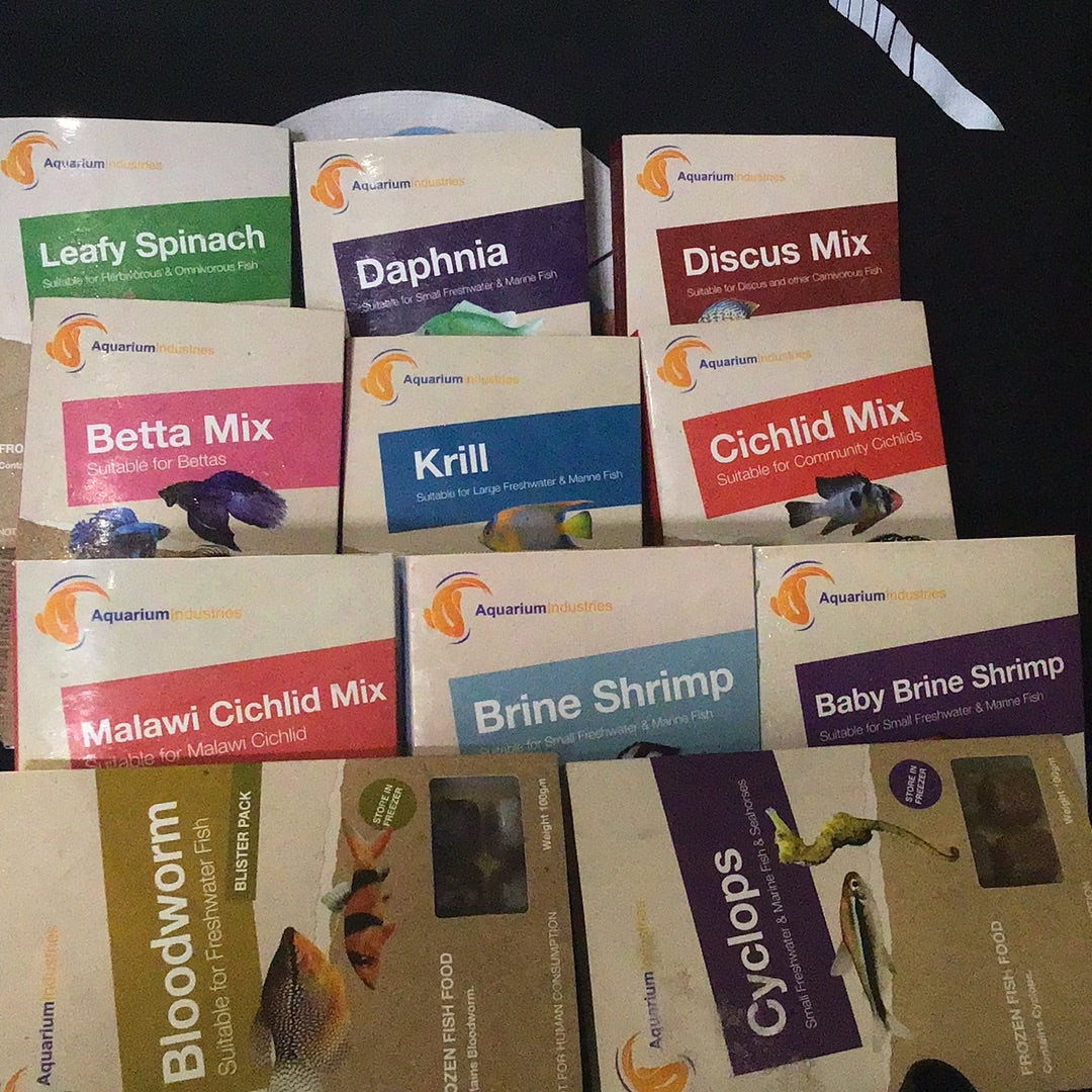 Aquarium Industries Frozen Foods