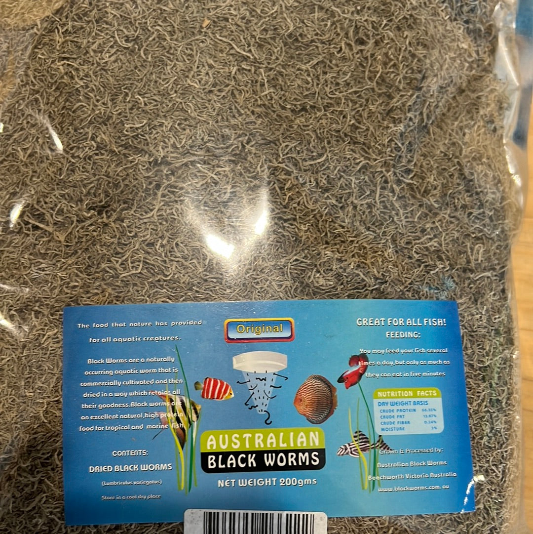 Australian Freeze Dried BlackWorm Loose