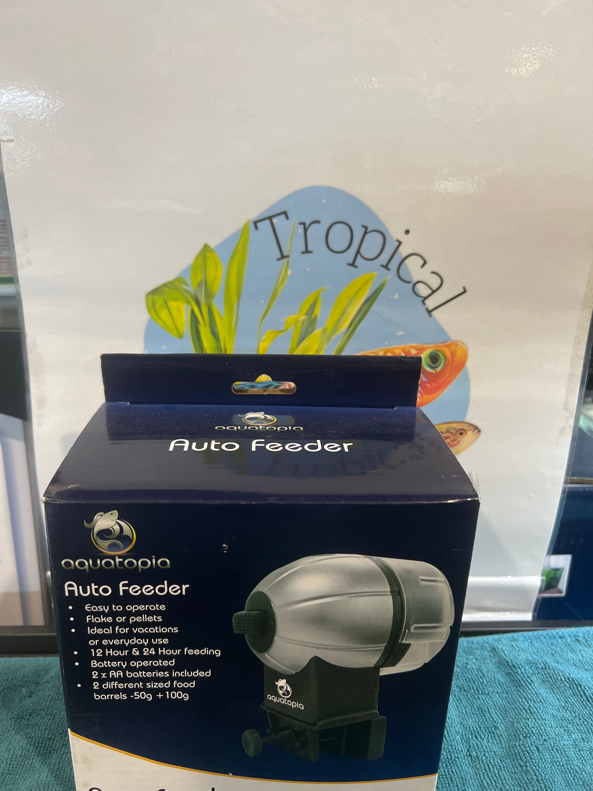 Aquatopia Auto Fish Feeder – Tropical Aquarium