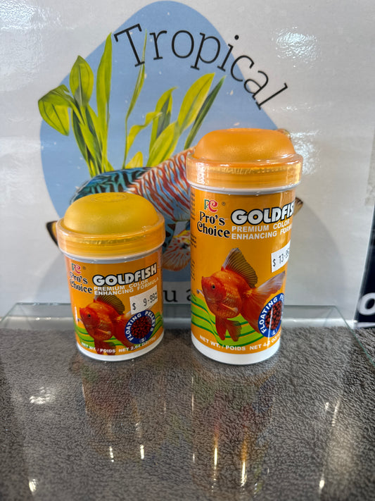 Pro's choice goldfish floating pellets