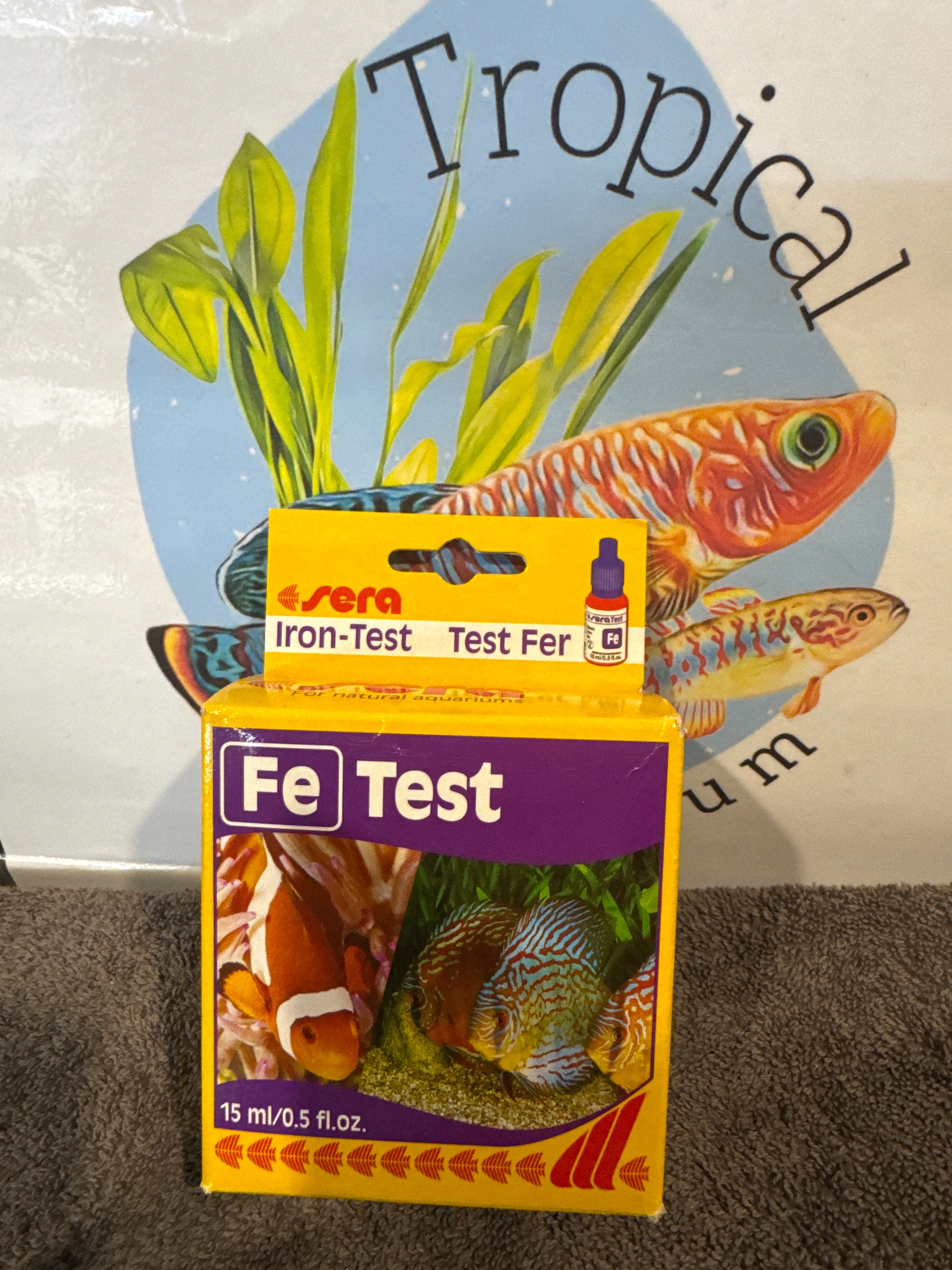 Shell Fe Test Kit Sera test kit Fe (iron) – Tropical Aquarium
