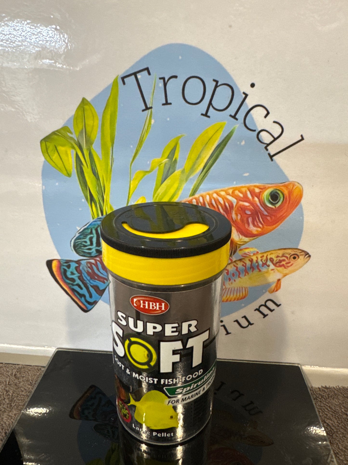 HBH Super Soft Spirulina Large Pellet 184g