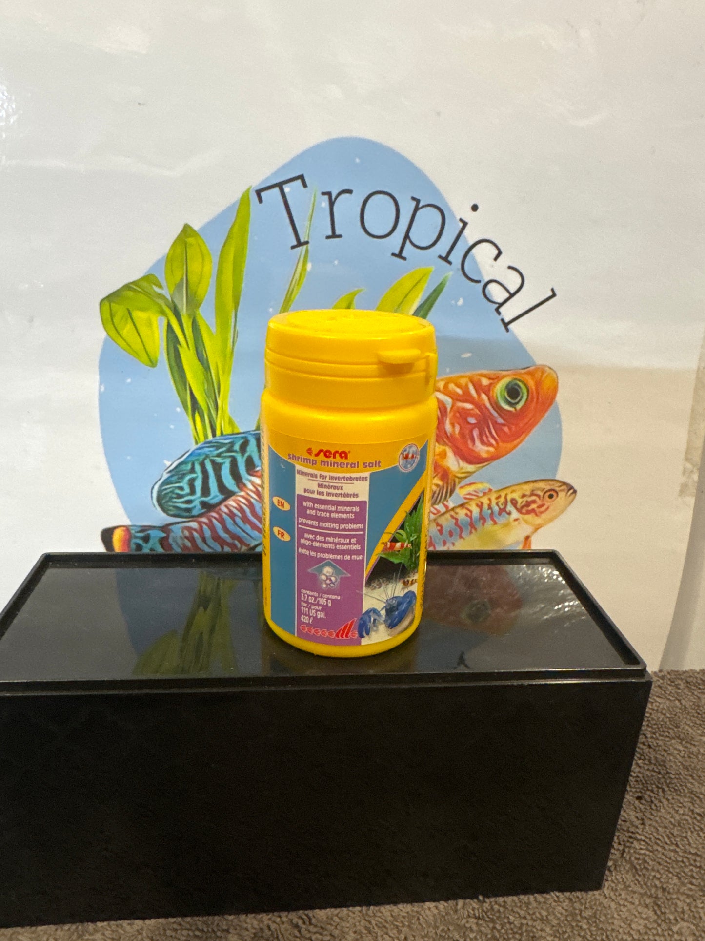 sera shrimp mineral salt 105g