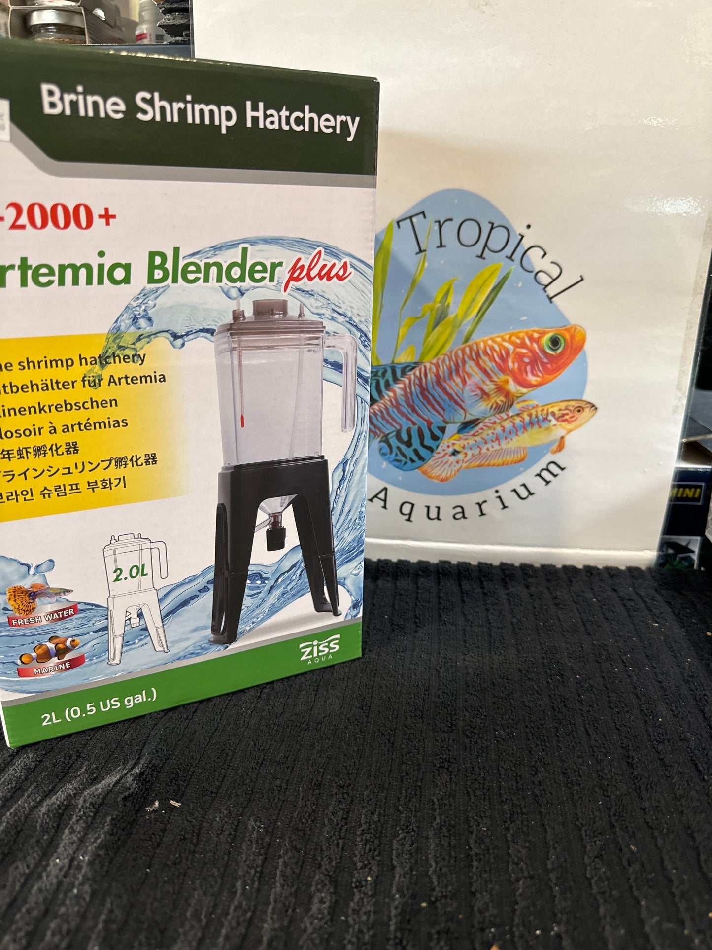 Ziss ZH-2000+ Artemia Blender Plus includes leg extinction (brine shrimp hatchery)