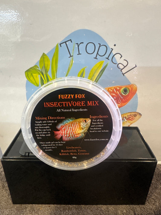 fuzzy fox insectivore mix
