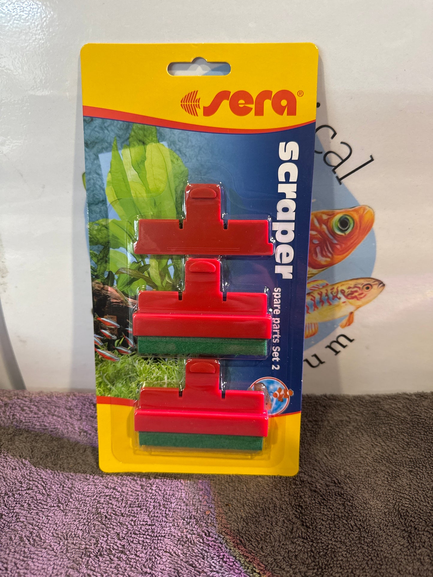 Sera scraper kit replacement parts