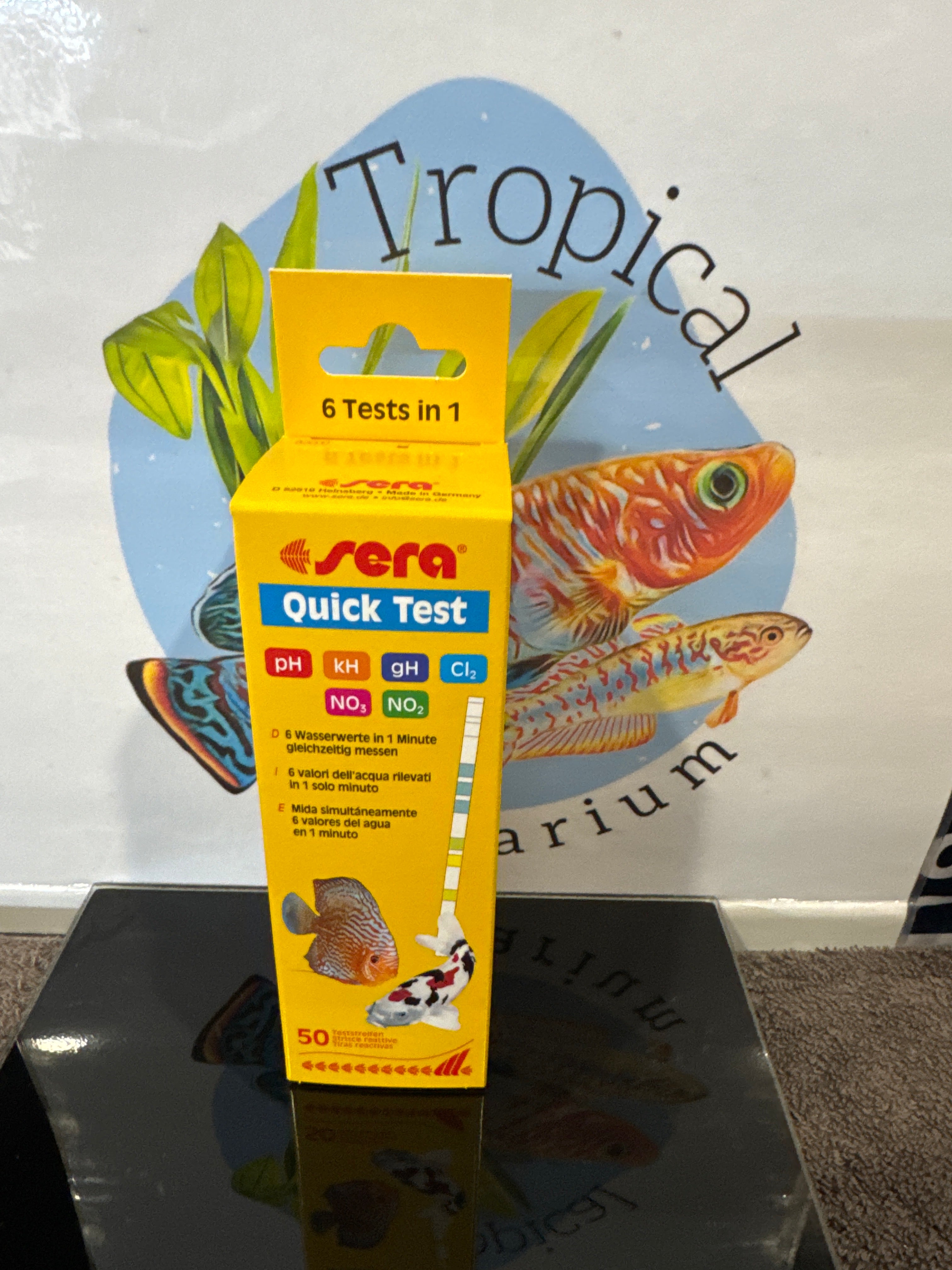 Sera Quick Test strip – Tropical Aquarium