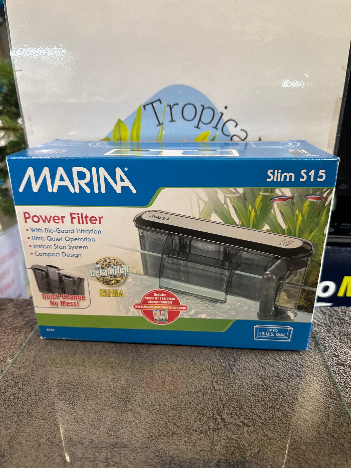 marina slim power filter (HOB)