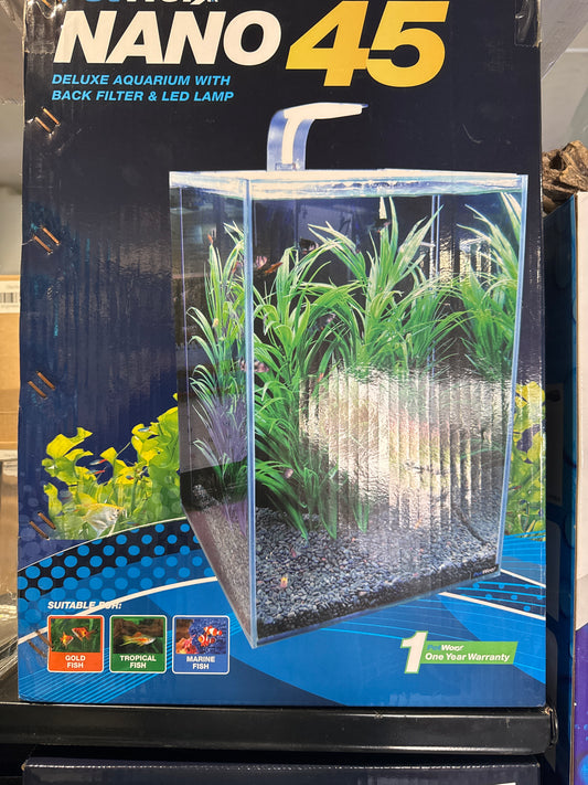 Petworx nano 45 with filter and light 30x30x45cm 40L