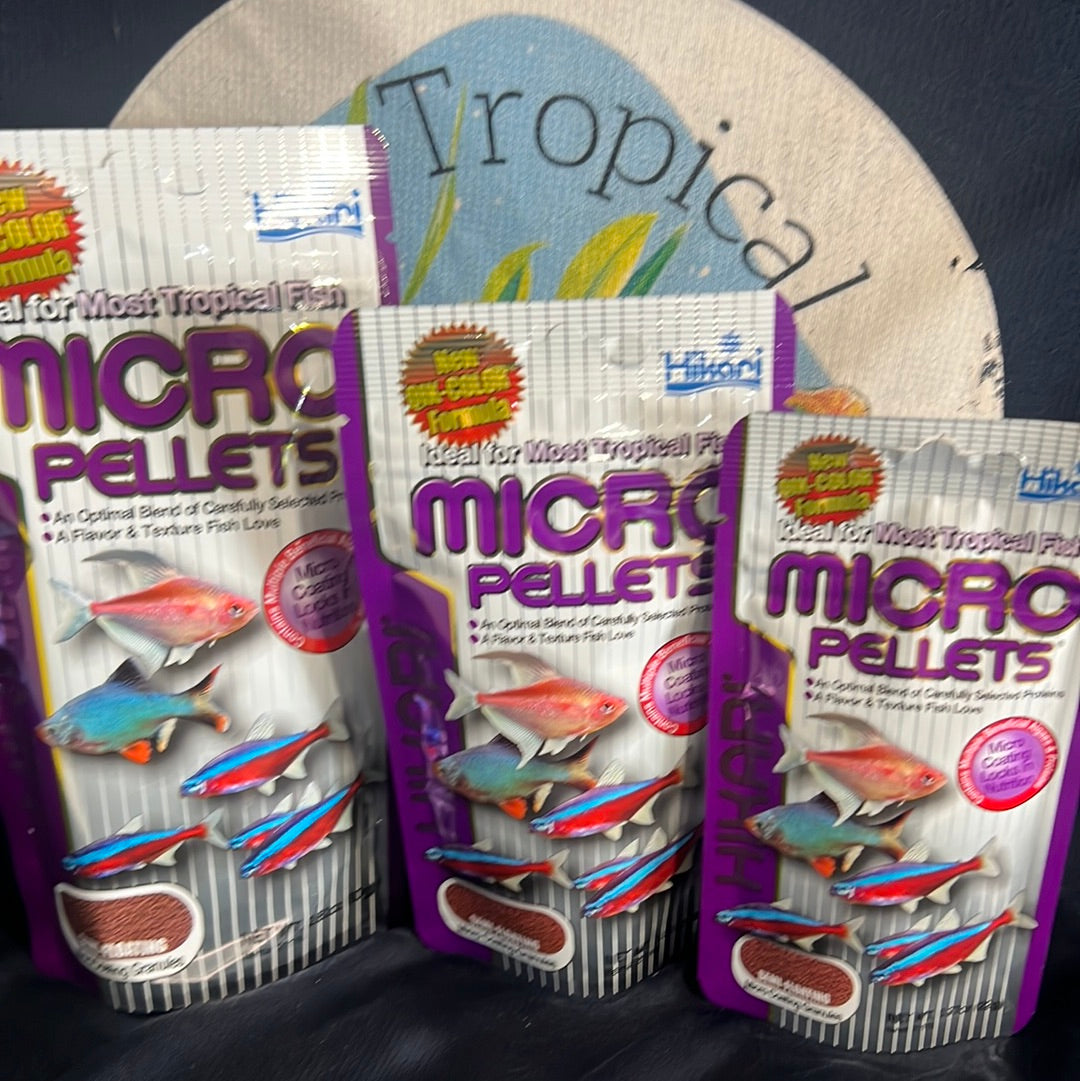 Micro Pellets Hikari Micro Pellets – Tropical Aquarium