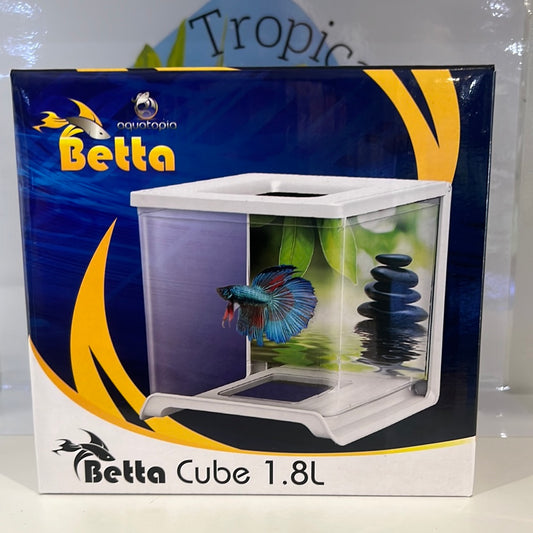 Aquatopia betta cube 1.8L white