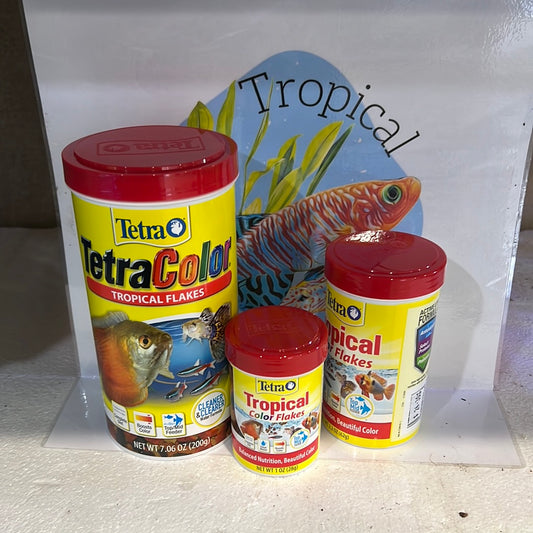 Tetra  Tropical Color Flakes